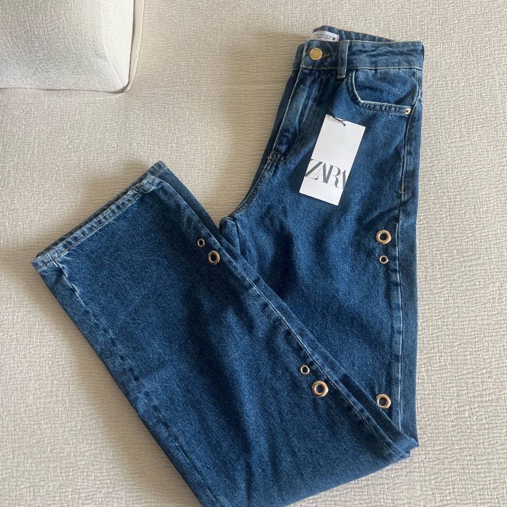 Zara Women's Blue Jeans